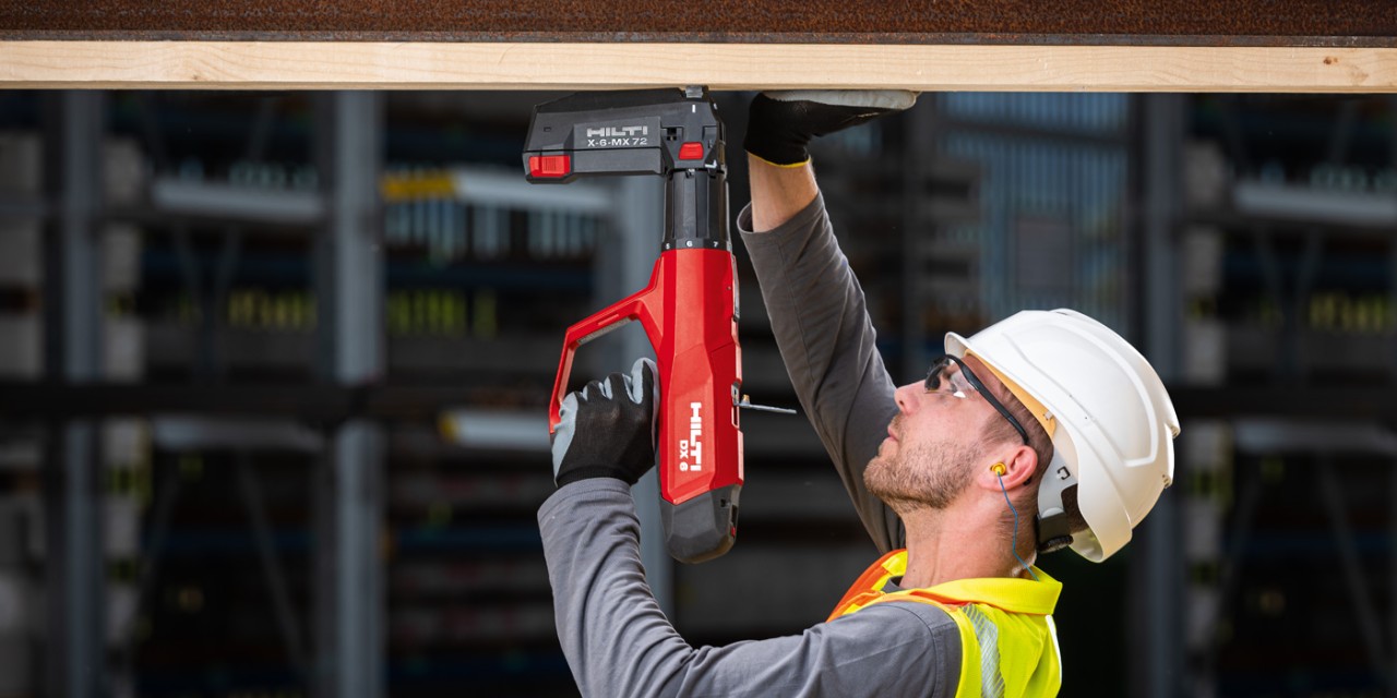 Überkopfarbeiten mit DX 6